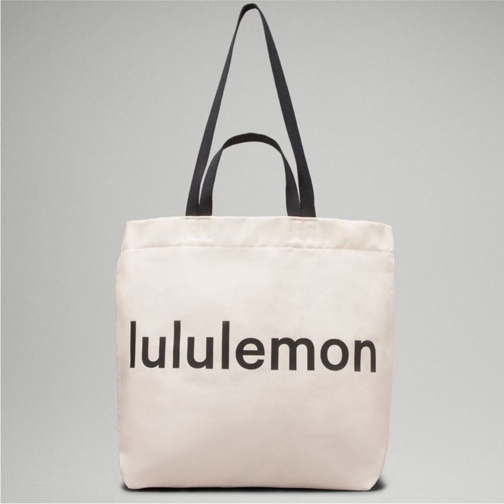 Lululemon Double Handle Canvas Tote NEW!